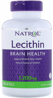 Natrol Lecithin (Brain Health,  1200 mg,  120 Softgels)