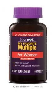 Natrol My Favourite Multiple For Women MultiVitamin (90 Tablets)