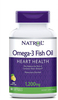 Natrol Omega-3 Fish Oil (Lemon Natural Flavour,  1200 mg,  60 Softgels)