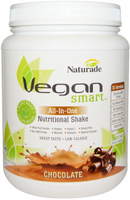Naturade Vegan Smart All-in-One Nutritional Shake (Chocolate flavour,  690g)