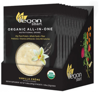 Naturade VeganSmart Organic All-in-One (Vanilla Crème,  12 Sachets)