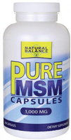 Natural Balance Pure MSM (1, 000 mg,  240 Capsules)