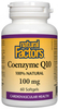 Natural Factors 100% Natural CoQ10 (100 mg,  60 Softgels)