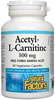 Natural Factors Acetyl-L-Carnitine (500 mg,  60 Vegetarian Capsules)