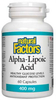 Natural Factors Alpha-Lipoic Acid (400 mg,  60 Capsules)