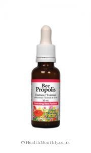 Natural Factors Bee Propolis Tincture (25% Extract,  30ml Liquid)