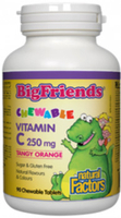 Natural Factors Big Friends Chewable Vitamin C (250 mg,  90 Chewable Tablets)