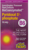 Natural Factors BioCoenzymated Pyridoxal 5 Phosphate (50 mg,  30 Capsules)