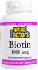 Natural Factors Biotin (1000 mcg,  90 Vegetarian Capsules)