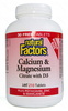 Natural Factors Calcium & Magnesium Citrate With D3 (210 Tablets)