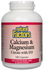 Natural Factors Calcium & Magnesium Citrate with D3 (With Potassium,  Zinc & Manganese,  180 Capsules)