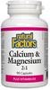 Natural Factors Calcium & Magnesium Plus Vitamin D3 (90 Capsules)