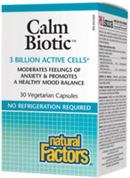 Natural Factors Calm Biotic (30 Vegetarian Capsules)