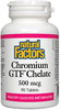 Natural Factors Chromium GTF Chelate (500 mcg,  90 Tablets)