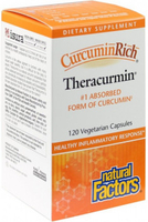 Natural Factors CurcuminRich Theracurmin (30 mg,  120 Vegetarian Capsules)
