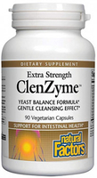 Natural Factors Extra Strength ClenZyme (90 Vegetarian Capsules)