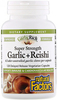 Natural Factors Garlic Rich Super Strength Garlic Plus Reishi (120 Delayed Release Vegetarian Capsules)