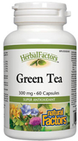 Natural Factors Green Tea (300 mg,  60 Capsules)