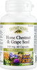 Natural Factors Herbal Factors Horse Chestnut & Grape Seed (350 mg,  60 Capsules)