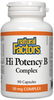 Natural Factors Hi Potency B Complex (50 mg,  60 Capsules)