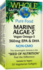 Natural Factors Marine Algae-3 (450 mg,  30 Vegetarian Capsules)