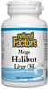 Natural Factors Mega Halibut Liver Oil (180 Softgels)