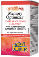Natural Factors Memory Optimizer (60 Vegetarian Capsules)