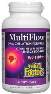 Natural Factors MultiFlow (180 Tablets)