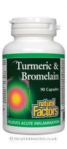 Natural Factors Turmeric & Bromelain (90 Capsules)