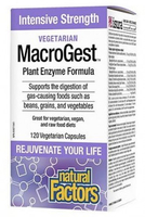 Natural Factors Vegetarian MacroGest (120 Vegetarian Capsules)