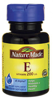 Nature Made Vitamin E (200 IU,  100 Softgels)