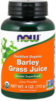 Now® Certified Organic Barley Grass Juice Powder (113 g)