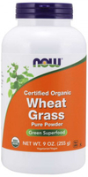 Now® Certified Organic Wheat Grass Pure Powder (255 g)