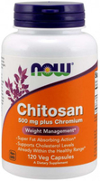 Now® Chitosan Plus Chromium (500 mg,  120 Vegetarian Capsules)
