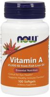 Now Foods Vitamin A (25, 000 IU,  100 Softgels)