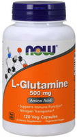 Now® L-Glutamine (500 mg,  120 Vegetarian Capsules)