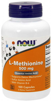 Now® L-Methionine,  Essential Amino Acid (500 mg,  100 Capsules)