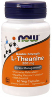 Now® L-Theanine,  Double Strength (200 mg,  60 Vegetarian Capsules)