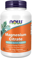 Now® Magnesium Citrate (120 Vegetarian Capsules)
