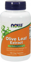 Now® Olive Leaf Extract,  Extra Strength (with Echinacea Extract 4%,  100 Vegetarian Capsules)