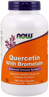 Now® Quercetin with Bromelain (240 Vegetarian Capsules)