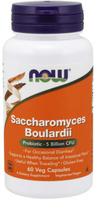 Now® Saccharomyces Boulardii (5 Billion CFU,  60 Vegetarian Capsule)