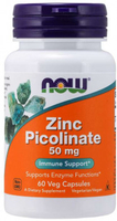 Now® Zinc Picolinate (50 mg,  60 Vegetarian Capsules)