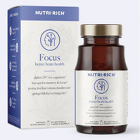 Nutri-Rich Focus Adaptogens For Brain Health (30 Softgels)