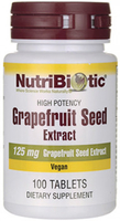 Nutribiotic Grapefruit Seed Extract (125 mg,  100 Tablets)