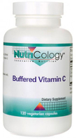 Nutricology Allergy Research Buffered Vitamin C (120 Vegetarian Capsules)