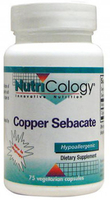 Nutricology Allergy Research Copper Sebacate (75 Vegetarian Capsules)
