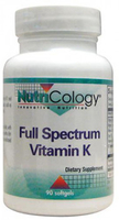 Nutricology Allergy Research Full Spectrum Vitamin K (90 Softgels)