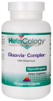 NutriCology Allergy Research Glucevia Complex with Chromium (120 Vegetarian Capsules)