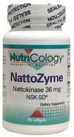 Nutricology Allergy Research Nattozyme (36 mg,  60 Softgels)